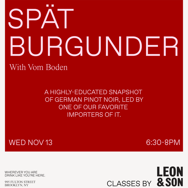 SpÀtburgunder with Vom Boden