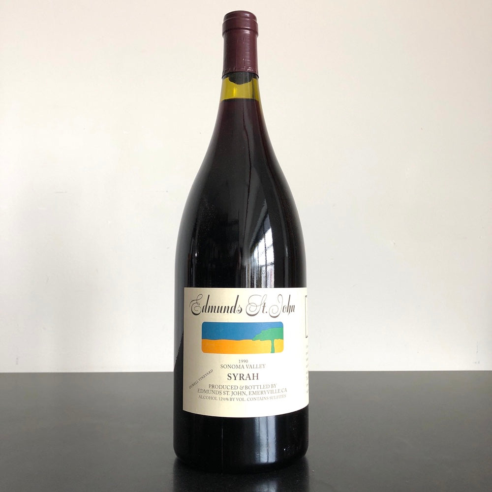 1990 Edmunds St. John Durell Vineyard Syrah 1.5L Magnum, Sonoma County, USA