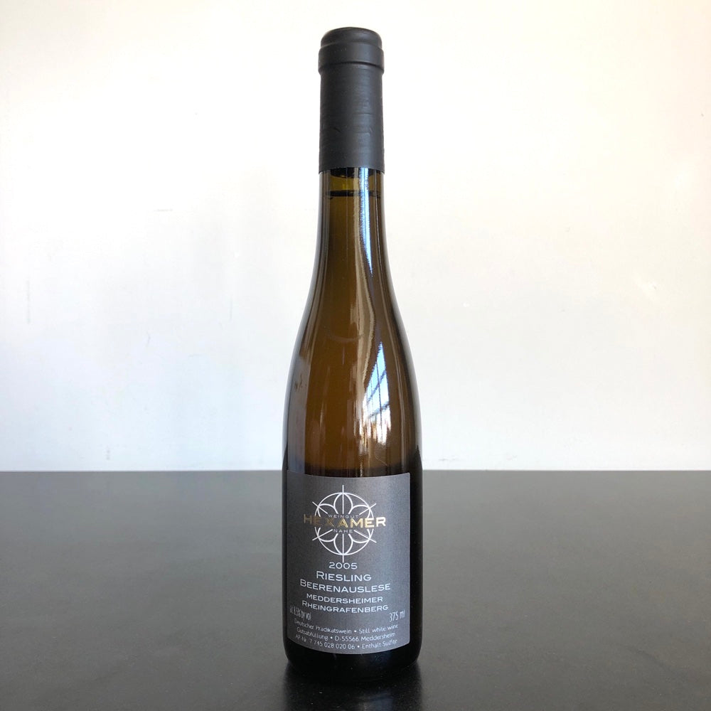 2005 Weingut Hexamer Meddersheimer Rheingrafenberg Riesling Beerenauslese, Nahe, Germany