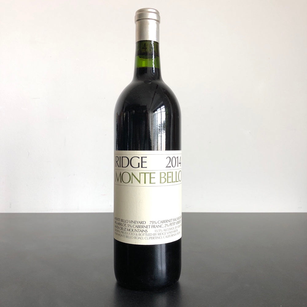 2014 Ridge Vineyards Monte Bello, Santa Cruz Mountains, USA