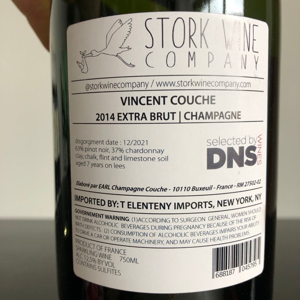 2014 Vincent Couche Millesime, Champagne, France