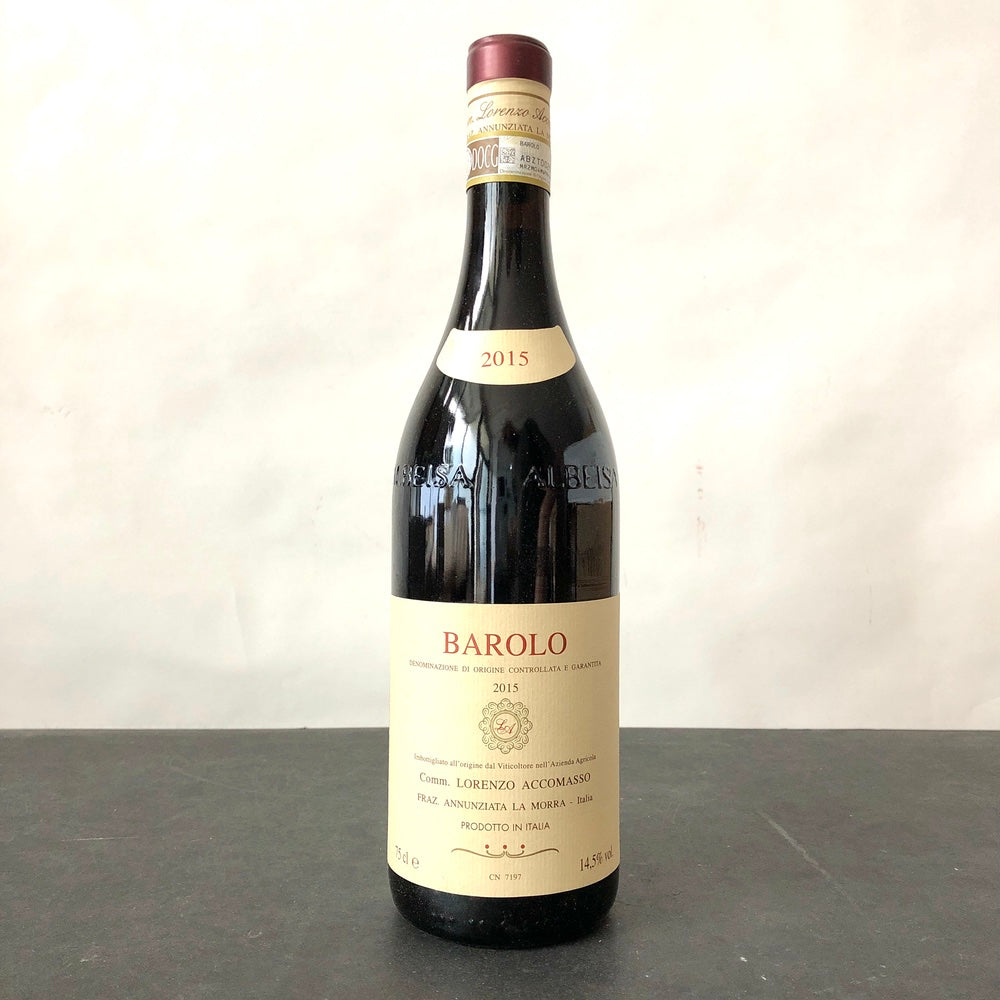2015 Cavalier Lorenzo Accomasso Barolo DOCG, Piedmont, Italy