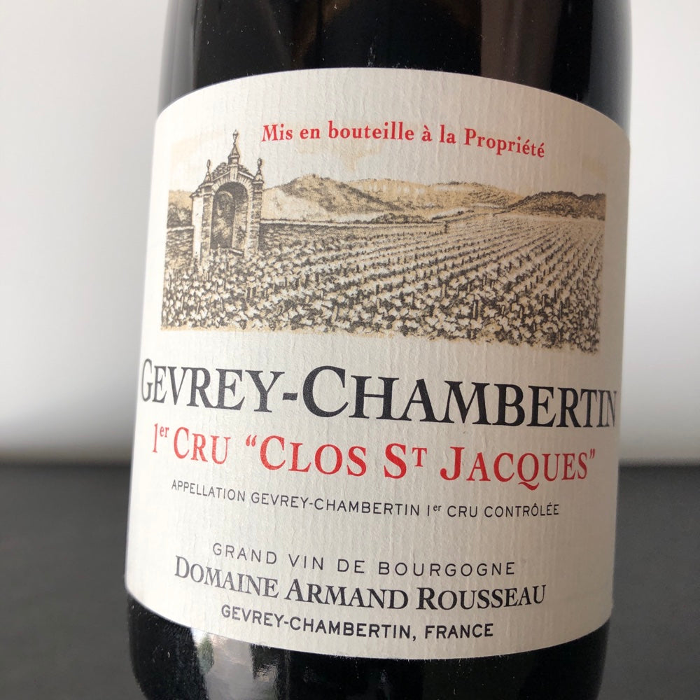 2015 Domaine Armand Rousseau Clos Saint-Jacques Gevrey-Chambertin Premier Cru, France