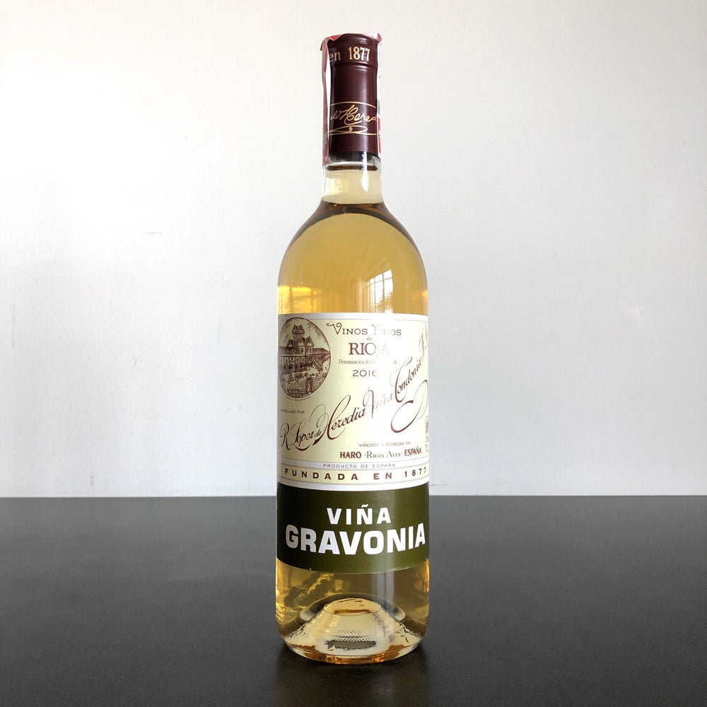 2016 R. Lopez de Heredia Vina Gravonia Crianza Blanco, Rioja DOCa, Spain