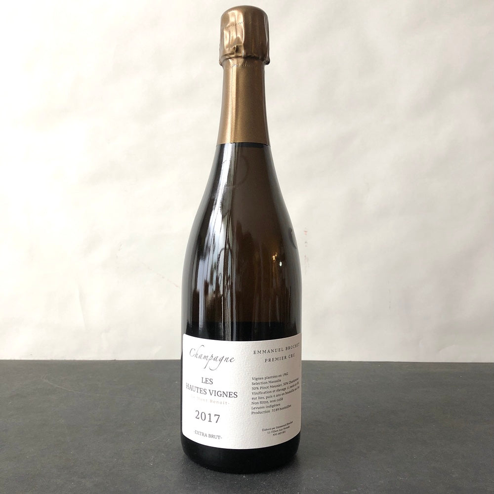 2017 Emmanuel Brochet 'Les Hautes Vignes' Premier Cru Extra Brut, Champagne, France