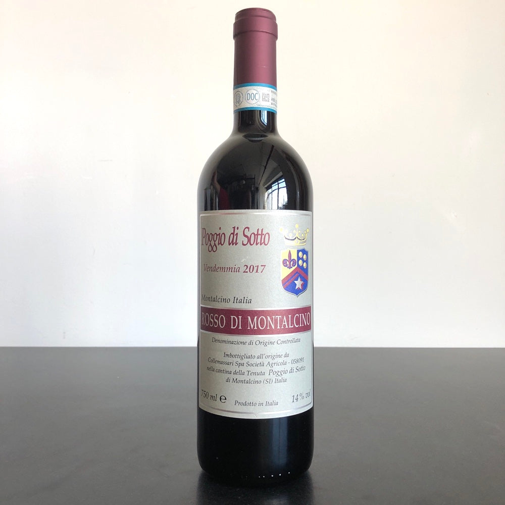 2017 Fattoria Poggio di Sotto Rosso di Montalcino, Tuscany, Italy
