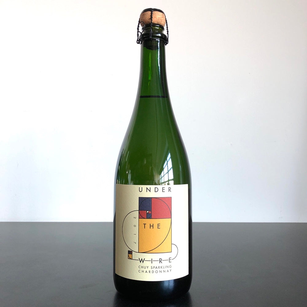 2017 Under the Wire Chuy Vineyard Sparkling Chardonnay
