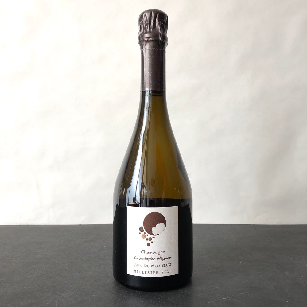 2018 Christophe Mignon ADN de Meunier Brut Nature, Champagne