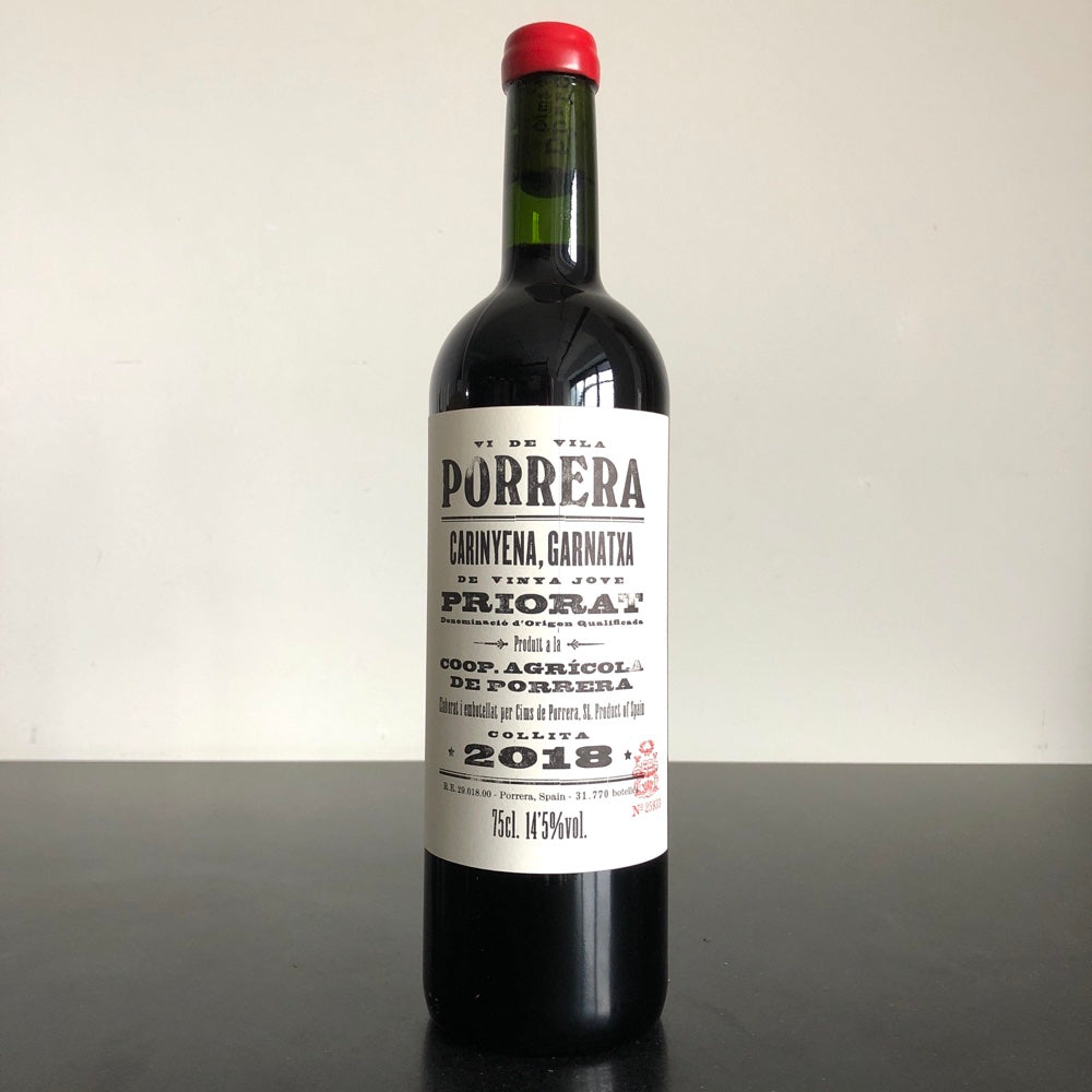 2018 Cims de Porrera 'Vi de Villa Porrera - Solanes', Priorat DOCa, Spain