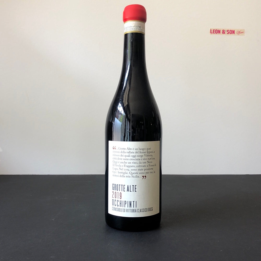 2019 Azienda Agricola Arianna Occhipinti 'Grotte Alte', Cerasuolo di Vittoria DOCG, Italy