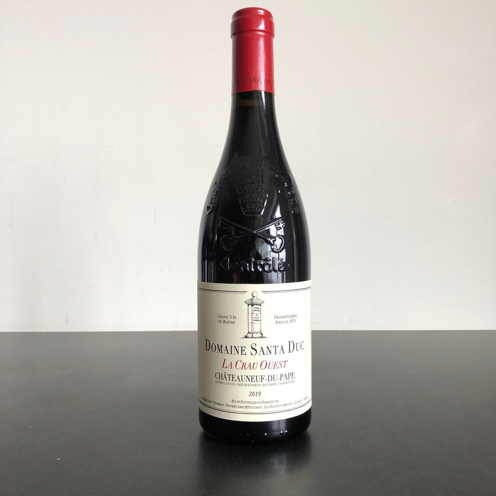 2019 Domaine Santa Duc Chateauneuf-du-Pape La Crau Ouest, Rhone, France