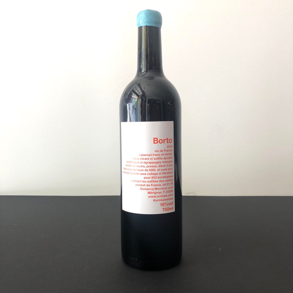 2019 Ormiale Borto, Vin de France
