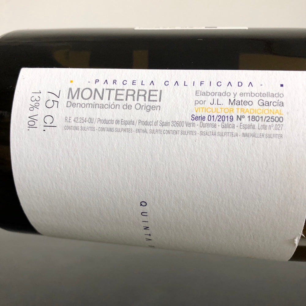 2019 Quinta da Muradella 'Muradella' Blanco, Monterrei, Spain