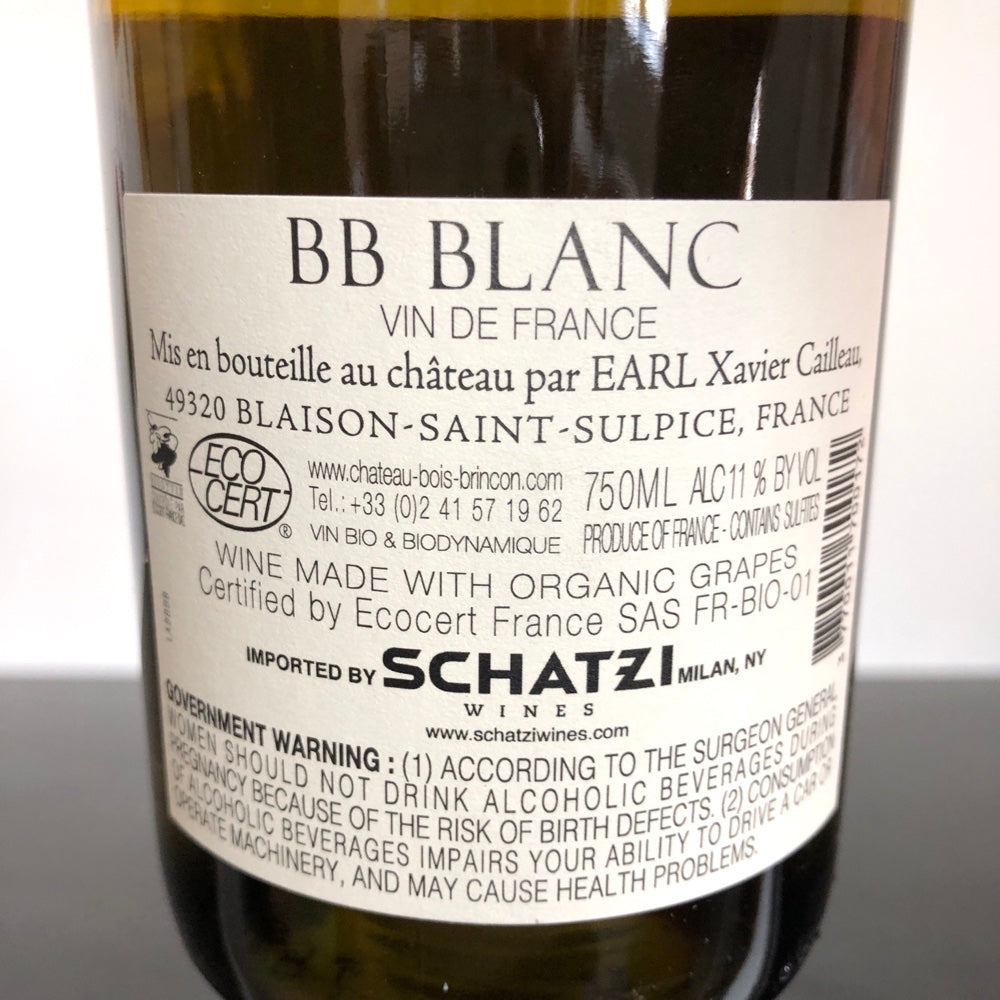 2020 Chateau de Bois-Brincon 'BB' Blanc, Vin de France