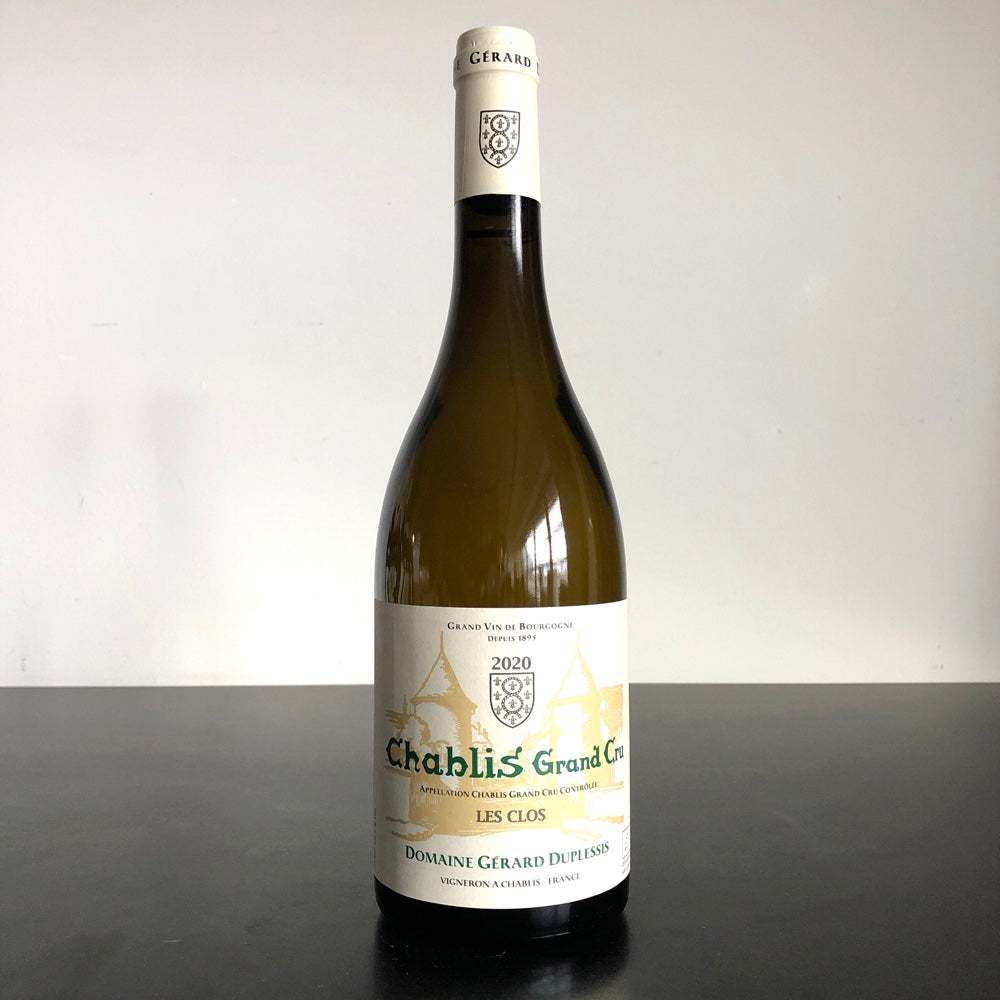 2020 Domaine Gerard Duplessis Les Clos Chablis Grand Cru, France