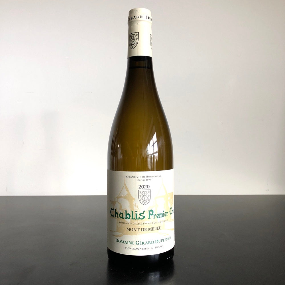 2021 Domaine Gerard Duplessis Mont de Milieu Chablis Premier Cru, France