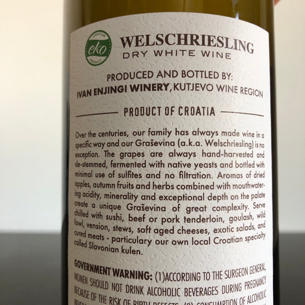 2020 Enjingi Grasevina, Kutjevo, Croatia