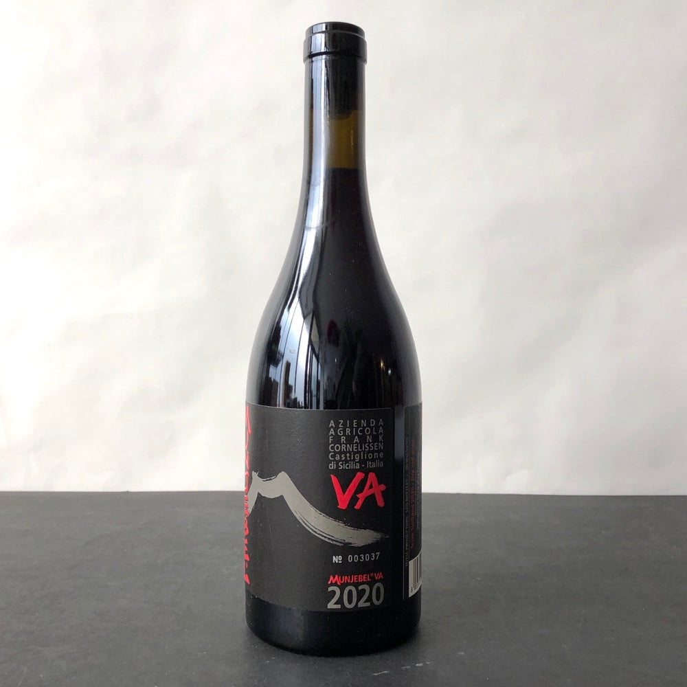 2020 Frank Cornelissen 'Munjebel VA' Terre Siciliane Rosso IGT, Sicily, Italy