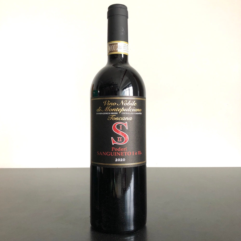2021 Poderi Sanguineto I & II Vino Nobile di Montepulciano DOCG