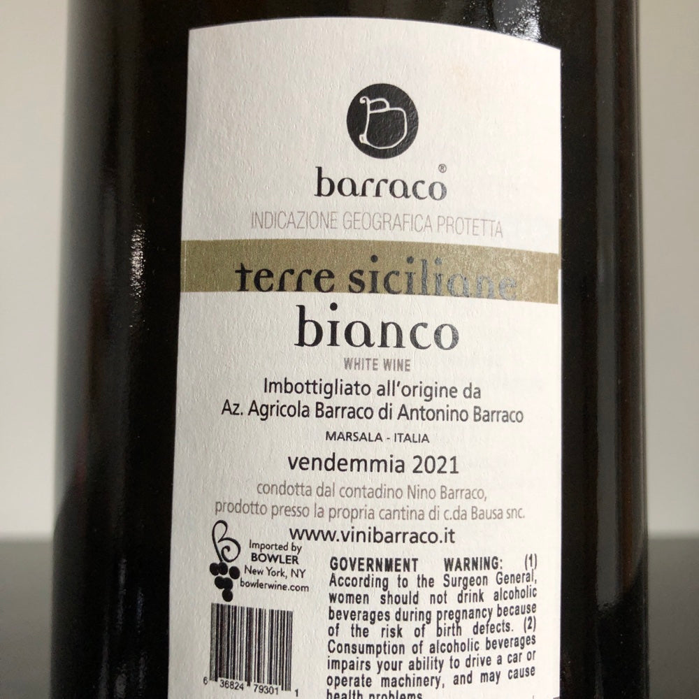 2021 Barraco Grillo 'Le Dame' Sicilia IGT 1.5L Magnum, Sicily, Italy