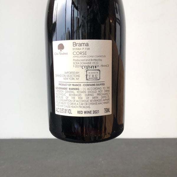 2021 Clos Venturi Vin de Corse 'Brama' Syrah, Corsica, France