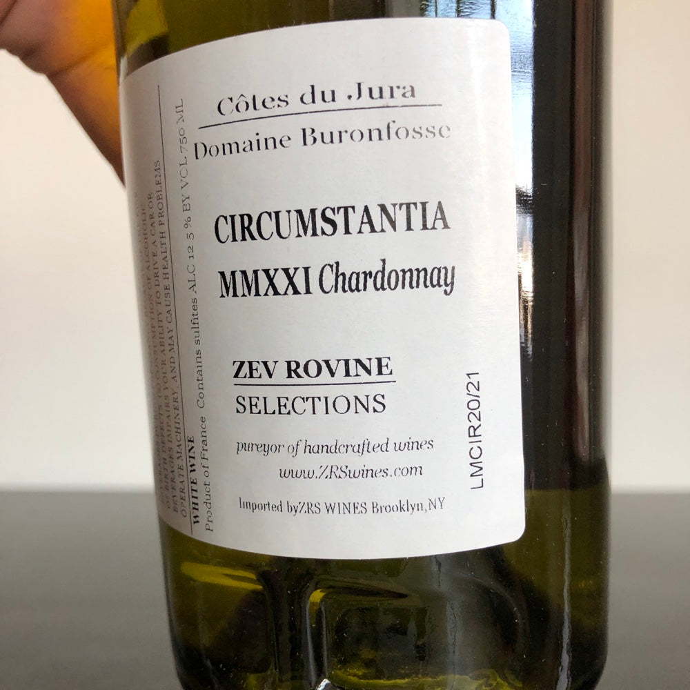 2021 Domaine Buronfosse Circumstantia Cotes du Jura White, Jura, France