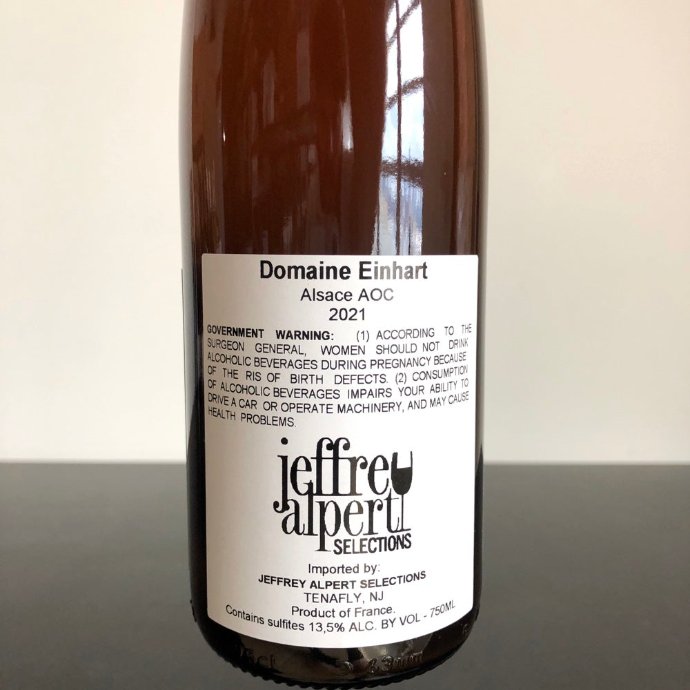 2021 Domaine Einhart, Puls'art Pur'Aisin Maceration Gewurztraminer, Alsace, France