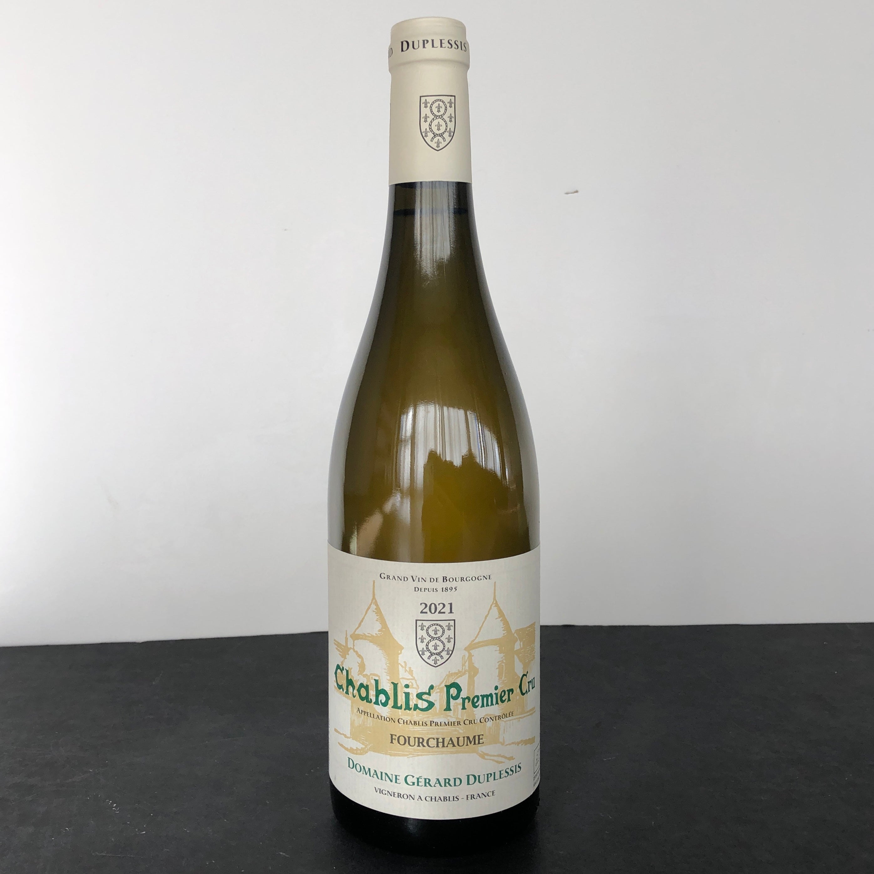 2021 Domaine Gerard Duplessis Fourchaume Chablis Premier Cru