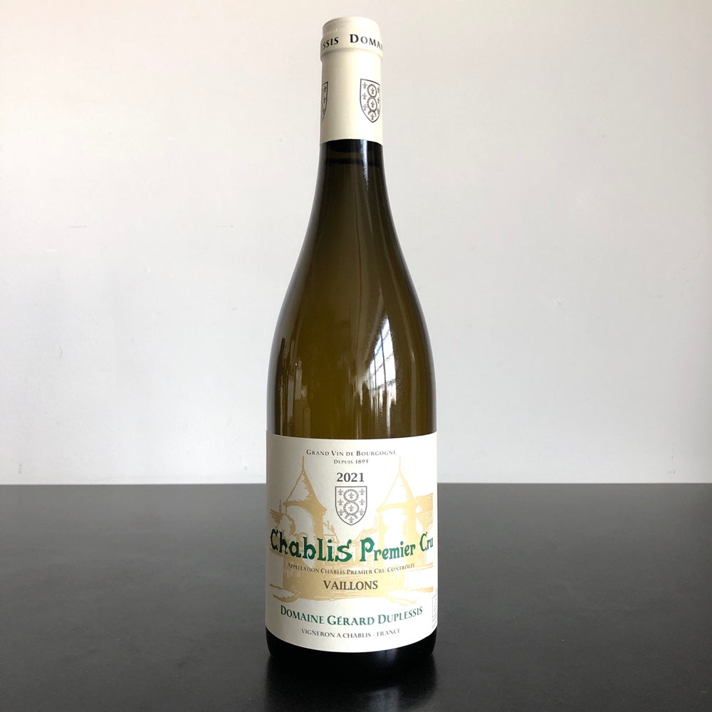 2021 Domaine Gerard Duplessis Vaillons, Chablis Premier Cru, France