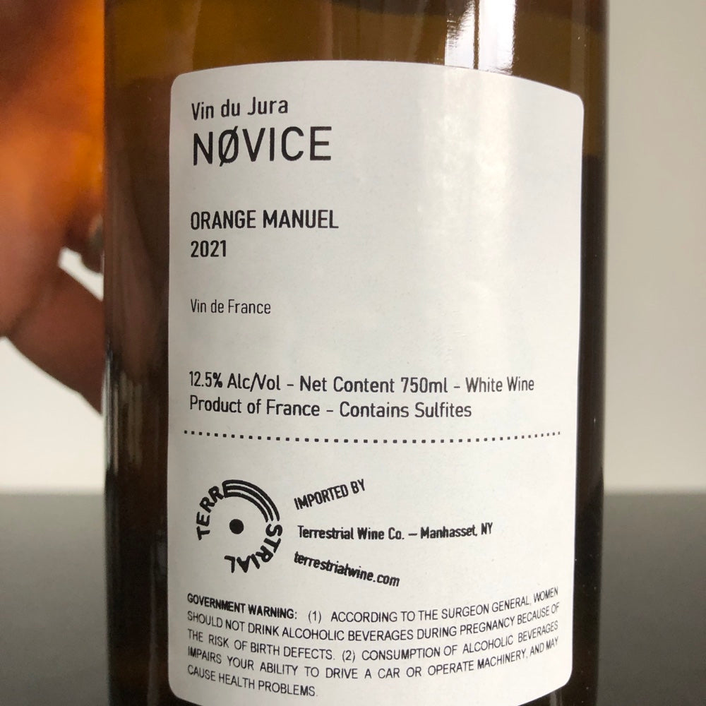 2021 Domaine Nøvice VDF ‘Orange Manuel Millenium’
