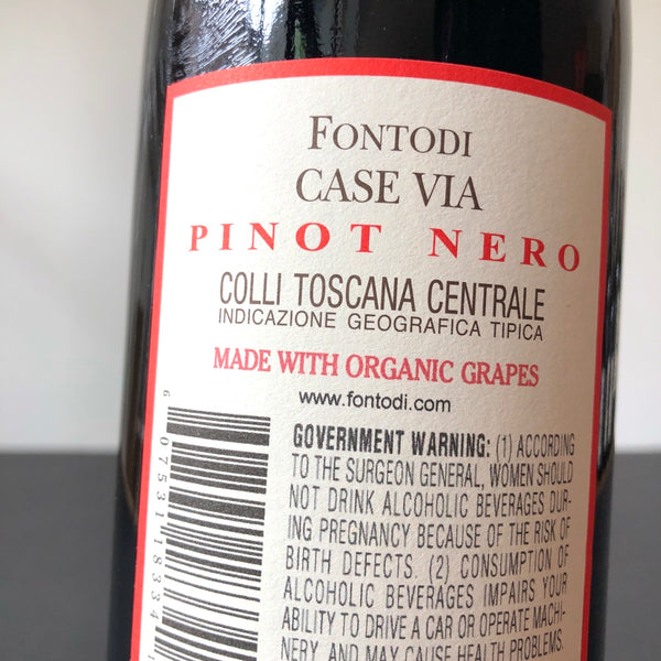 2021 Fontodi Case Via Pinot Nero, Tuscany, Italy