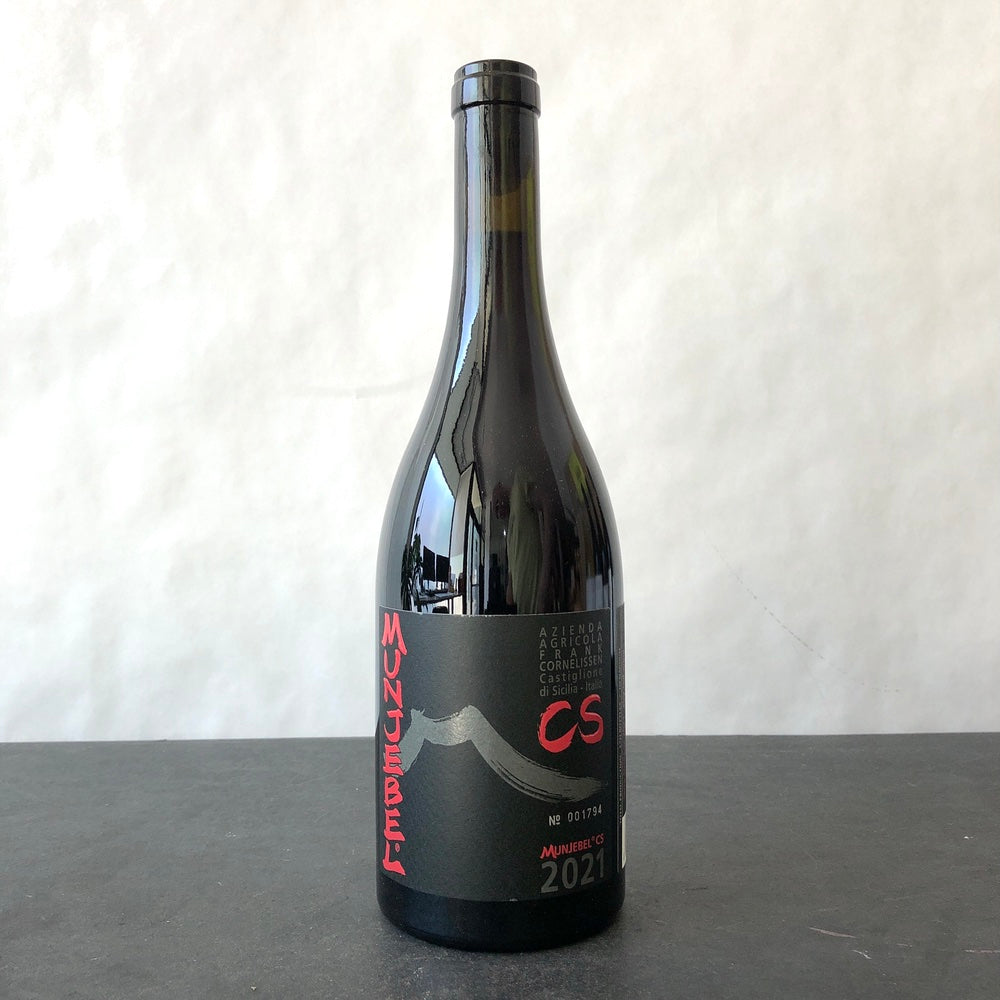 ワイン Frank Cornelissen Munjebel 2021 2021 Frank Cornelissen 'Munjebel CS' Terre Siciliane Rosso IGT