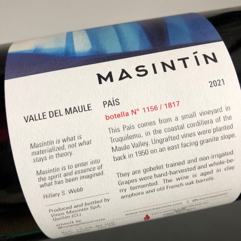 2022 Masintin Pais, Valle del Maule, Chile