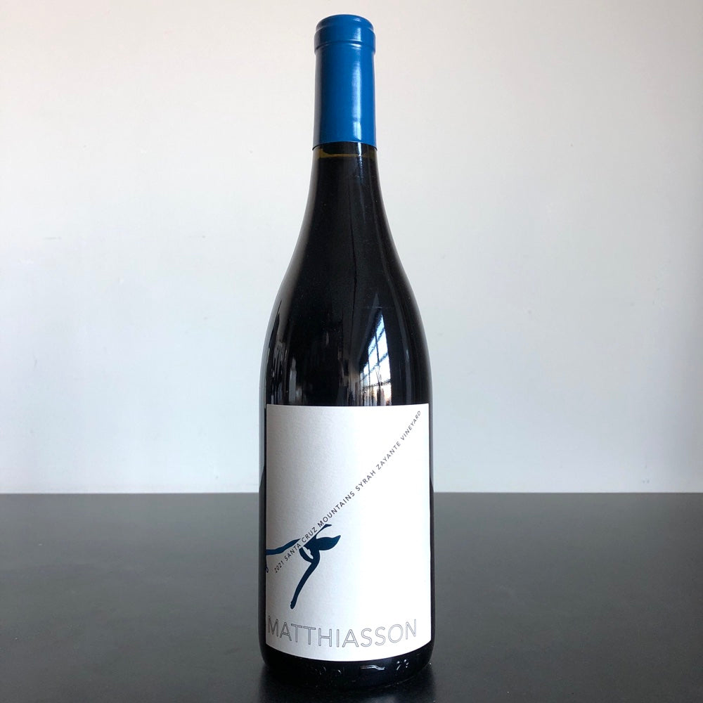 2021 Matthiasson Syrah, Zayante Vineyard, Sata Cruz Mountains