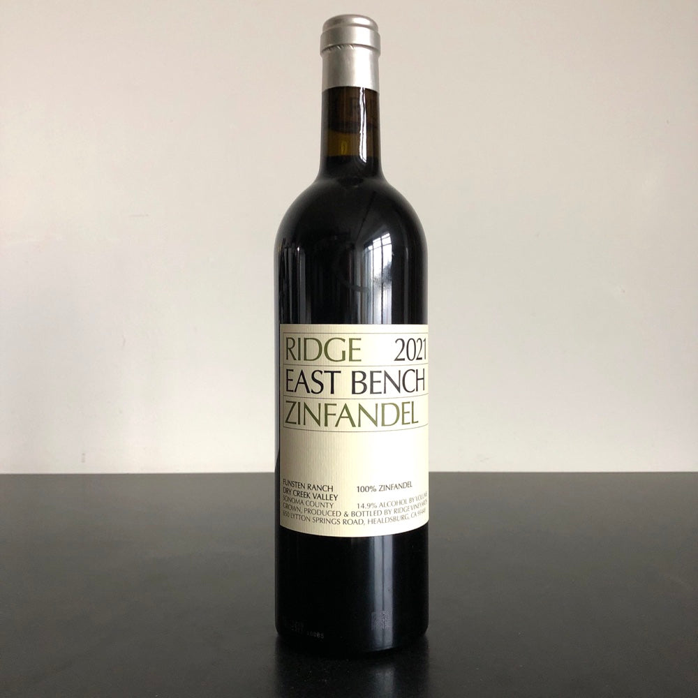 2021 Ridge Vineyards East Bench Zinfandel, Dry Creek Valley, USA