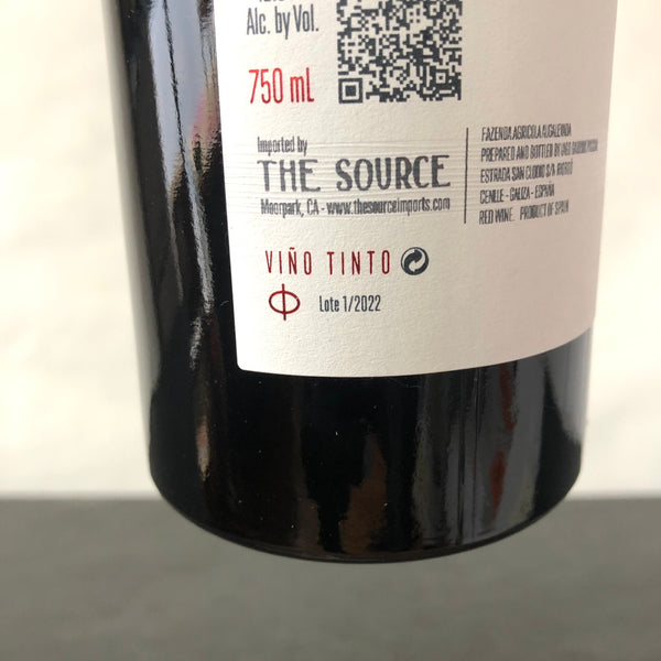 2022 Agricola Augalevada 'Ollos' Tinto, Ribeiro, Spain