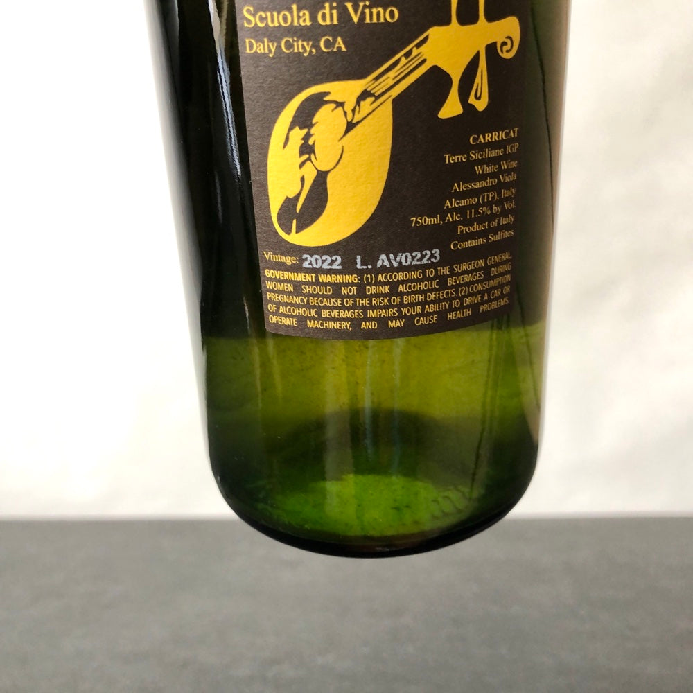 2022 Alessandro Viola Carricat Terre Siciliane IGT, Sicily, Italy