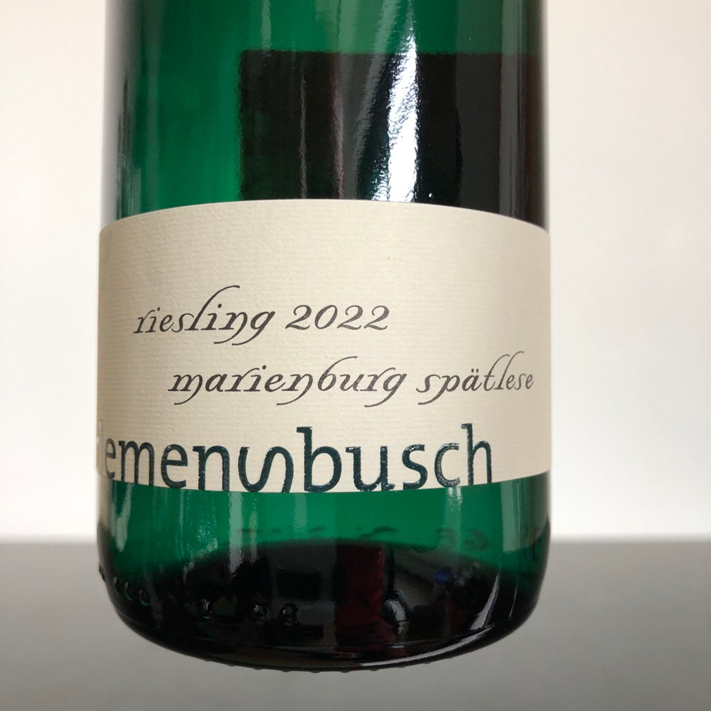 2022 Clemens Busch Marienburg Riesling Spatlese, Mosel, Germany