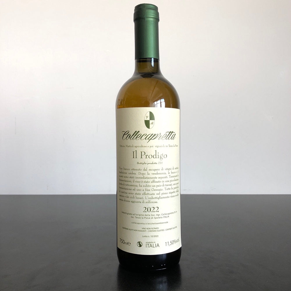 2022 Collecapretta 'Il Prodigo' Bianco, Umbria, Italy
