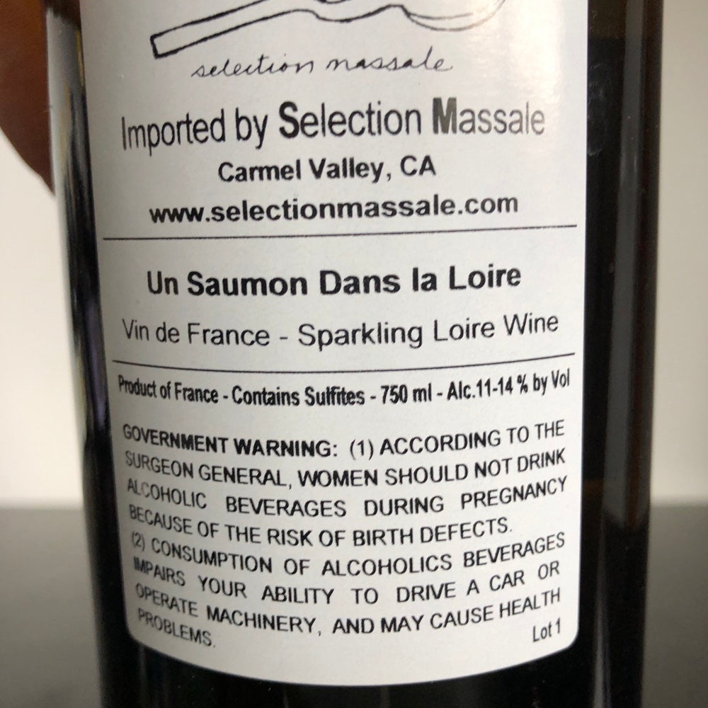 2022 Domaine Frantz Saumon Un Saumon dans la Loire La Petite Gaule du Matin, Loire, Vin de France