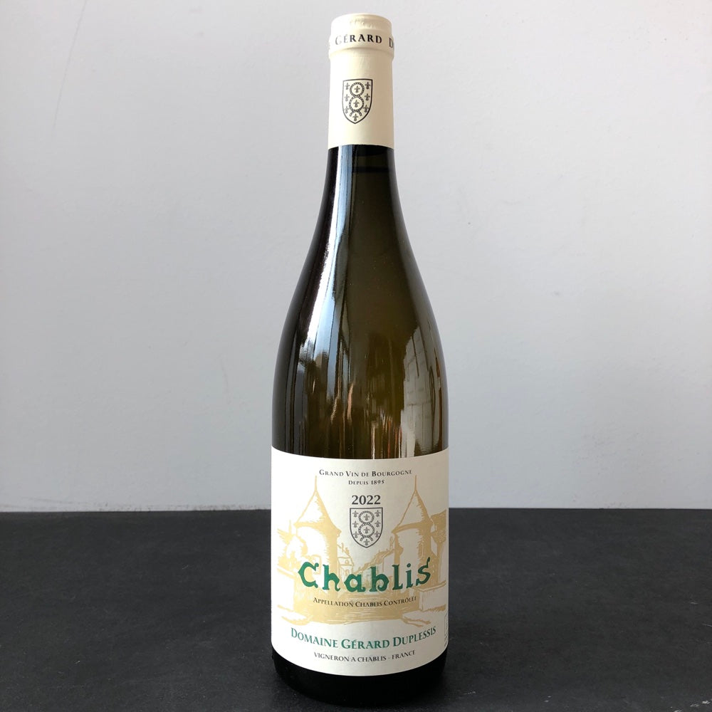 2022 Domaine Gerard Duplessis Chablis Burgundy, France