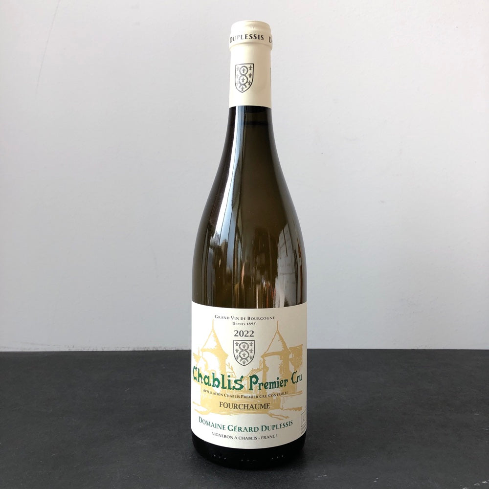 2022 Domaine Gerard Duplessis Fourchaume Chablis Premier Cru, France