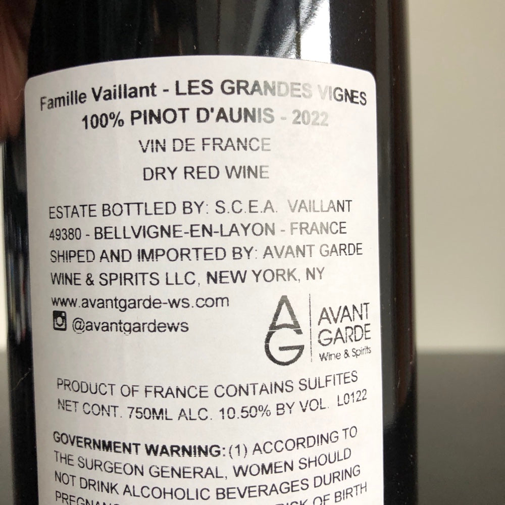 2022 Domaine Les Grandes Vignes Pineau d'Aunis