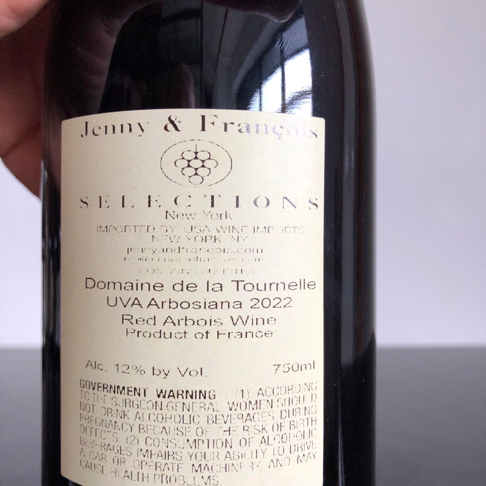 2023 Domaine de La Tournelle Arbois L'Uva Arbosiana Jura, France