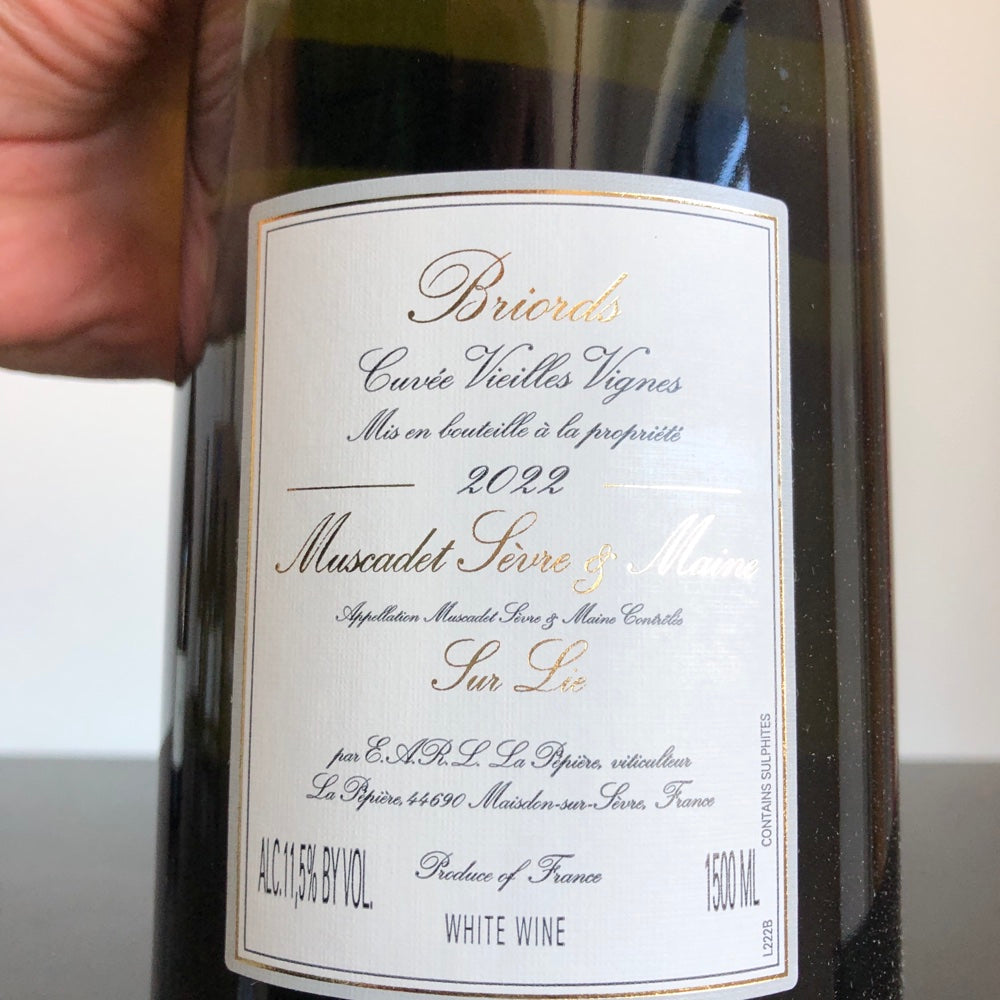 2022 Domaine de la Pepiere, Muscadet 'Clos des Briords' Cuvee Vieilles Vignes 1.5L Magnum, Loire, France