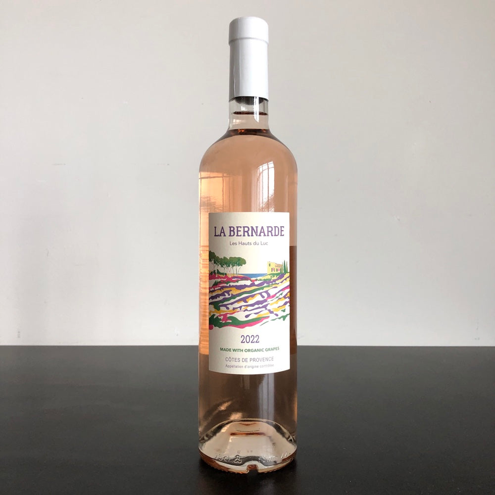 2022 Domaine la Bernarde Cotes de Provence 'Les Hauts du Luc' Rose, France