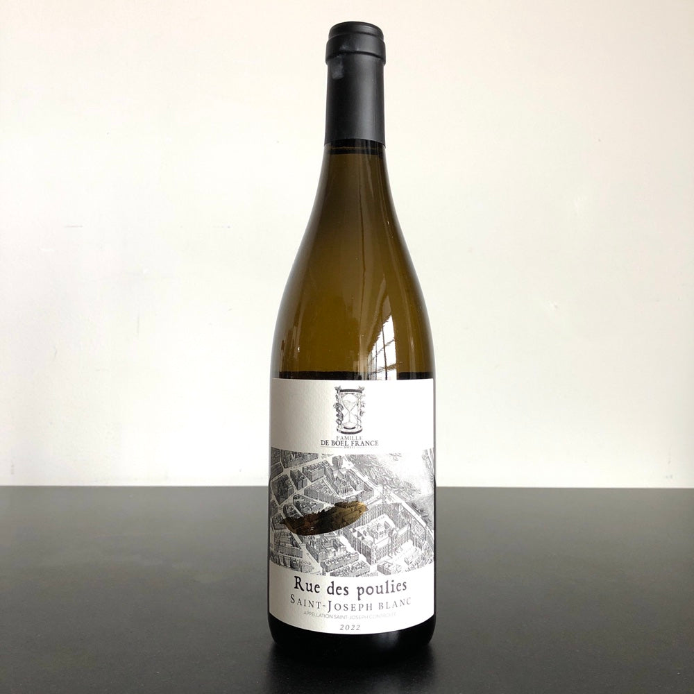 2022 Famille de Boel ‘Rue de Poulies’ Saint Joseph Blanc, France