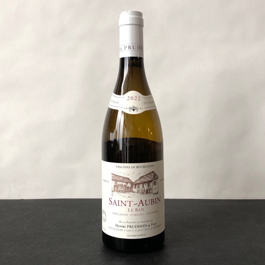 2022 Henri Prudhon Saint-Aubin Blanc "Le Ban" Cote de Beaune, France