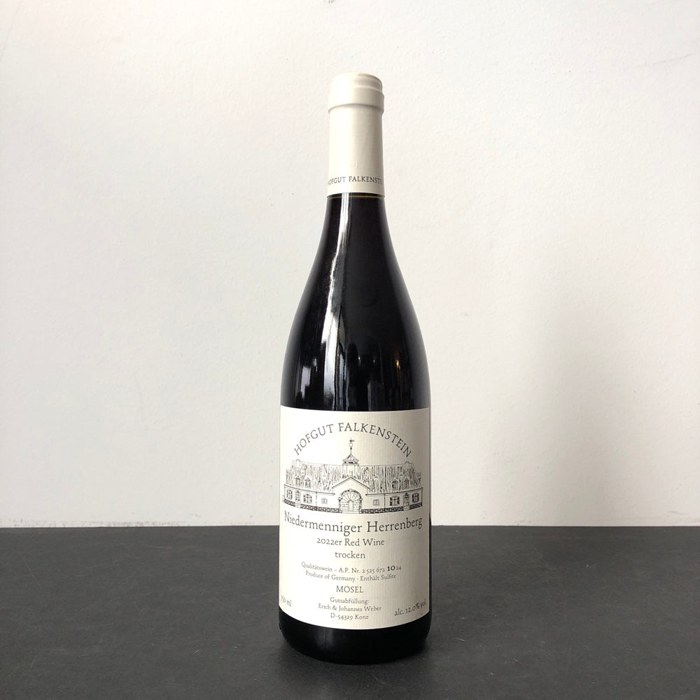 2022 Hofgut Falkenstein Niedermenniger Herrenberg Rotwein Trocken AP-10, Saar, Germany