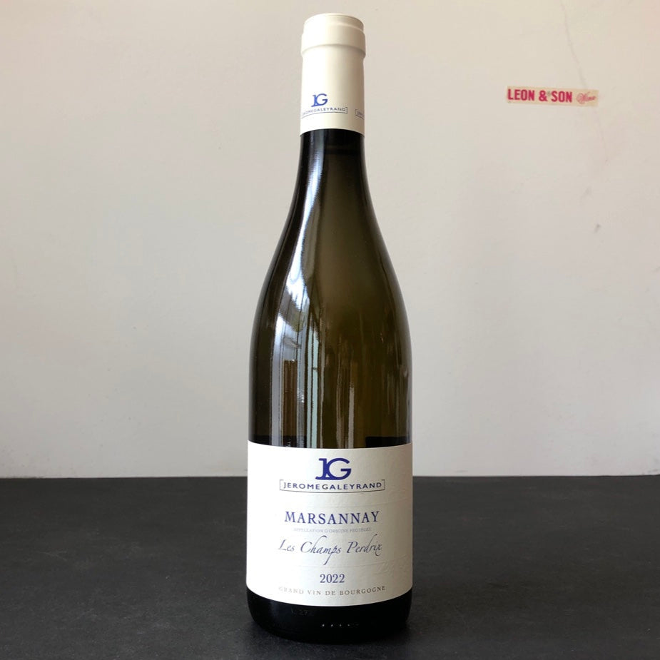 2022 Jerome Galeyrand Marsannay Blanc Les Champs Perdrix Cote de Nuits, France